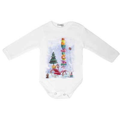 Carra Sweet Christmas бебешко боди